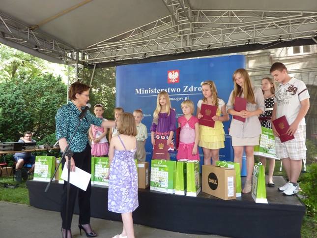 Wręczenie nagr&oacute;d