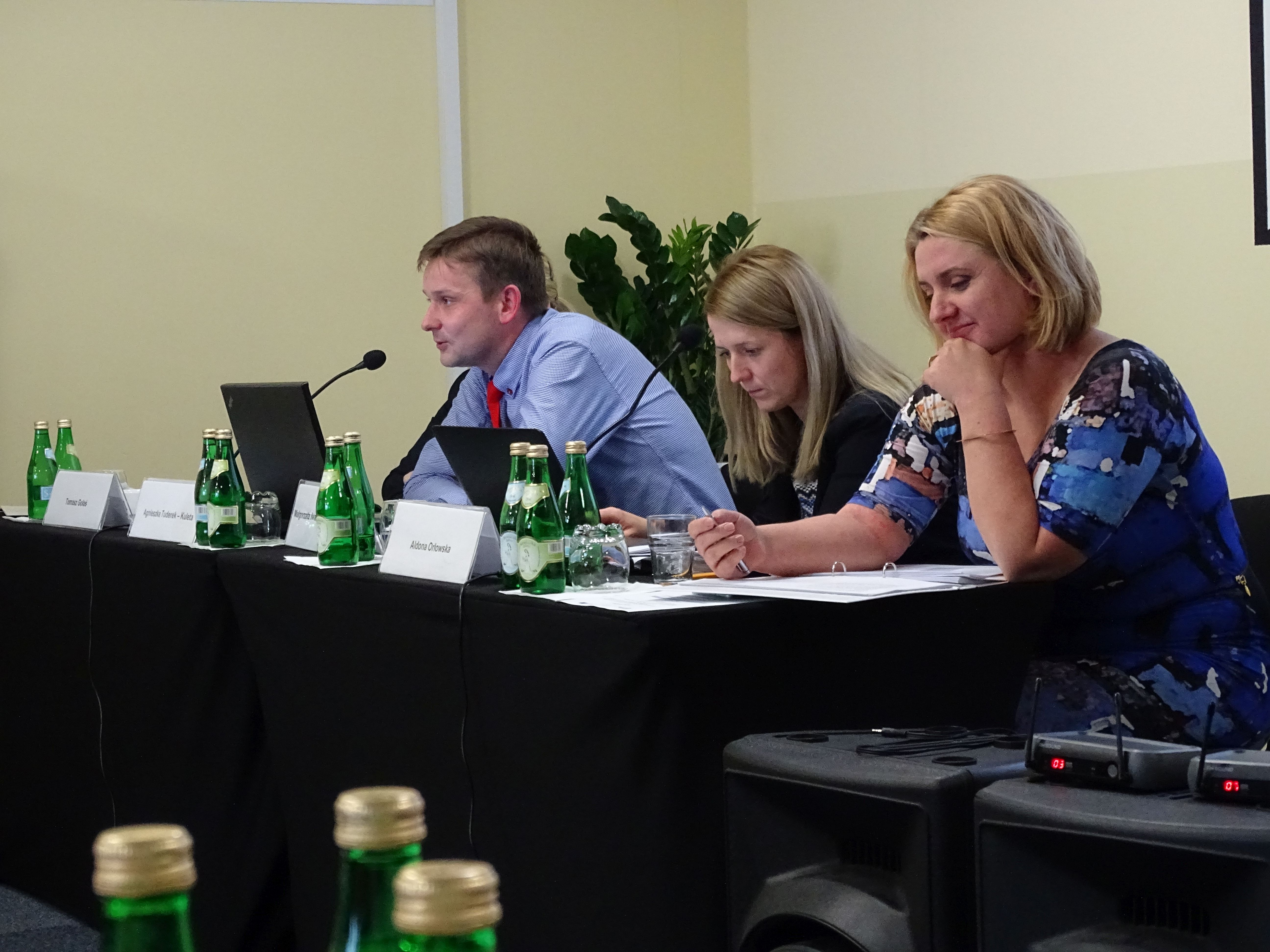 Na zdjęciu prowadzący szkolenie